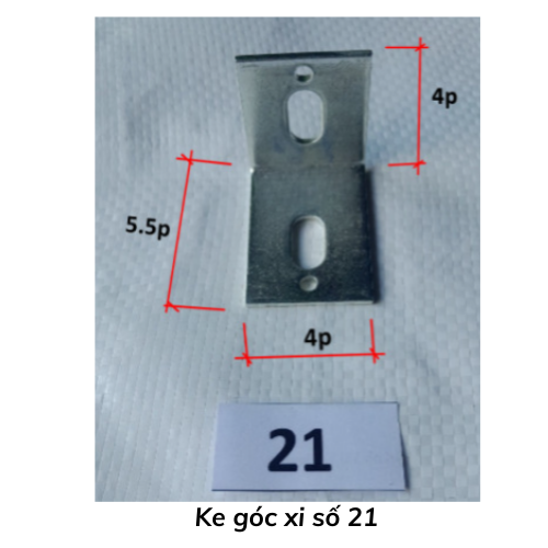 Ke góc xi số 21