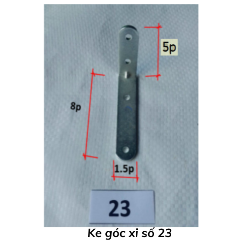 Ke góc xi số 23