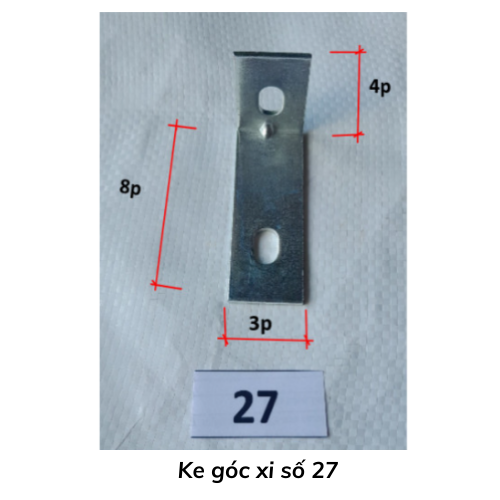 Ke góc xi số 27