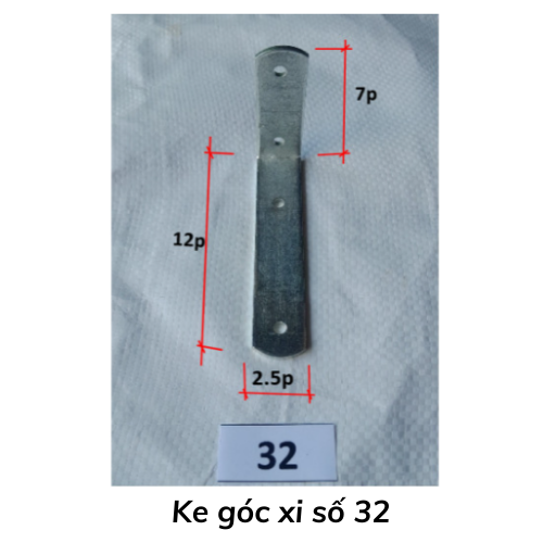 Ke góc xi số 32