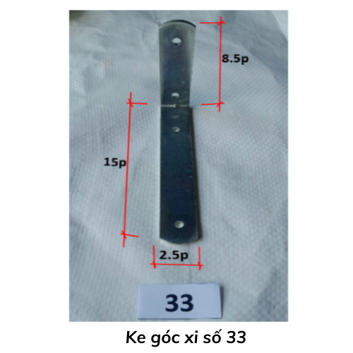 Ke góc xi số 33