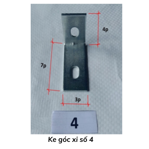 Ke góc xi số 4