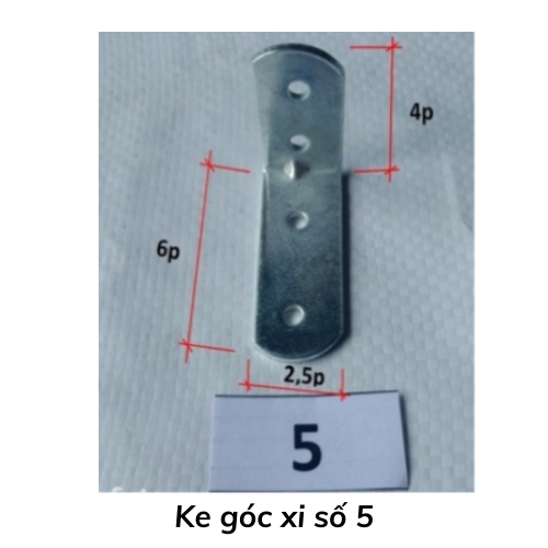 Ke góc xi số 5