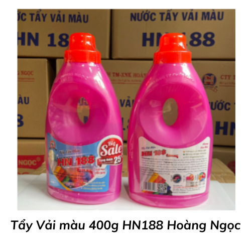 Tẩy Vải màu 400g HN188 Hoàng Ngọc 