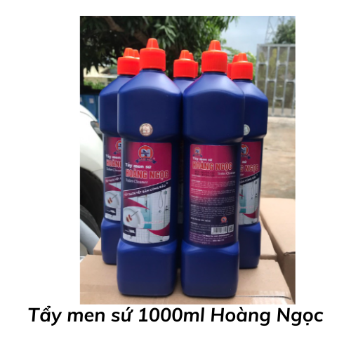 Tẩy men sứ 1000ml Hoàng Ngoc 