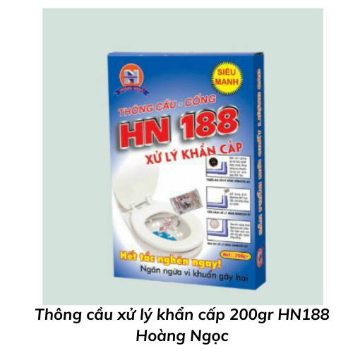 Thông cầu xử lý khẩn cấp 200gr HN188 Hoàng Ngọc