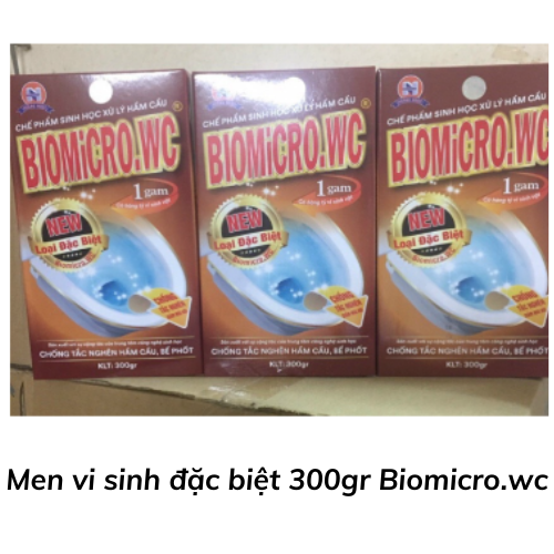 Men vi sinh đặc biệt 300gr  Biomicro.wc