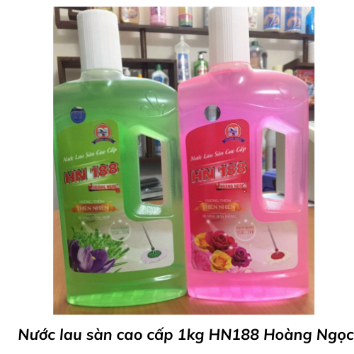 Nước lau sàn cao cấp 1kg HN188 Hoàng Ngọc