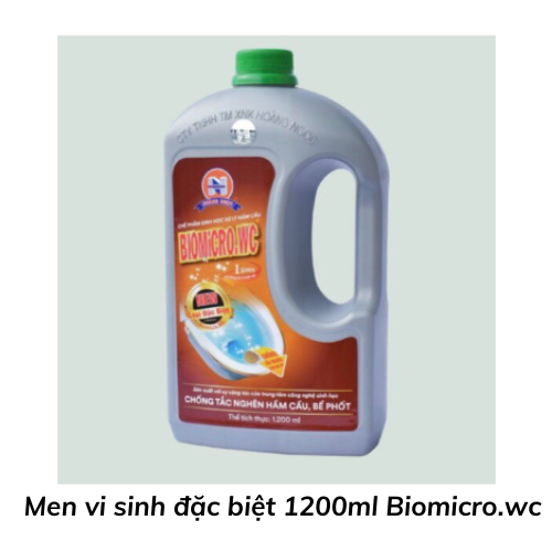 Men vi sinh đặc biệt 1200ml  Biomicro.wc