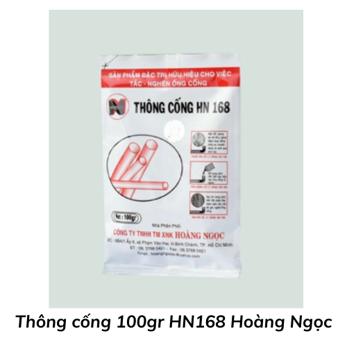 Thông cống 100gr HN168 Hoàng Ngọc