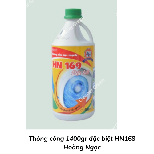 Thông cống 1400gr đặc biệt HN168 Hoàng Ngọc