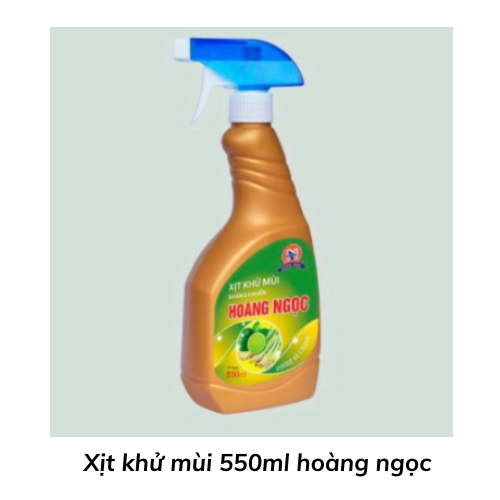 Xịt khử mùi 550ml hoàng ngọc