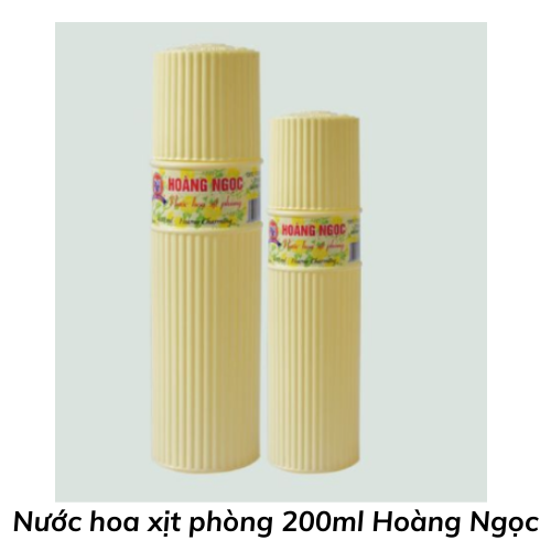 Nước hoa xịt phòng 200ml Hoàng Ngọc