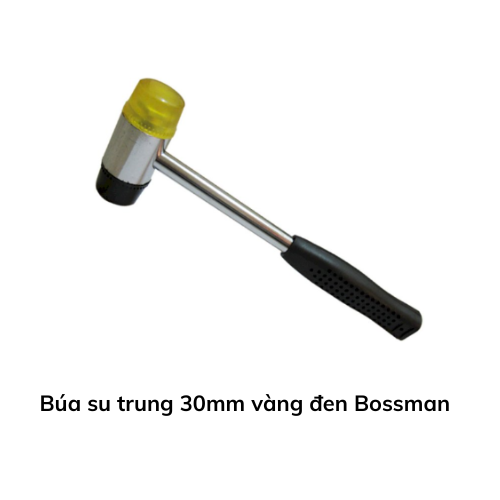 Búa su trung 30mm vàng đen Bossman