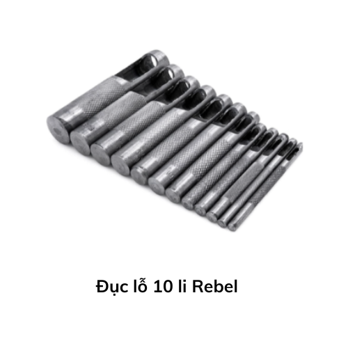 Đục lỗ 10 li Rebel