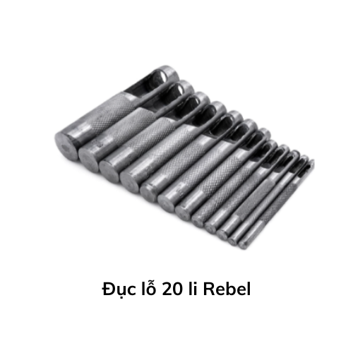 Đục lỗ 20 li Rebel