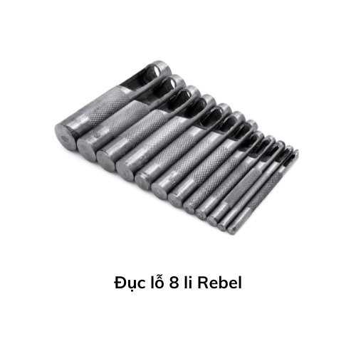 Đục lỗ 8 li Rebel