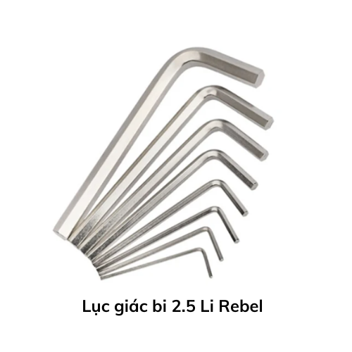 Lục giác bi 2.5 Li Rebel