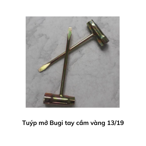 Tuýp mở Bugi tay cầm vàng 13/19