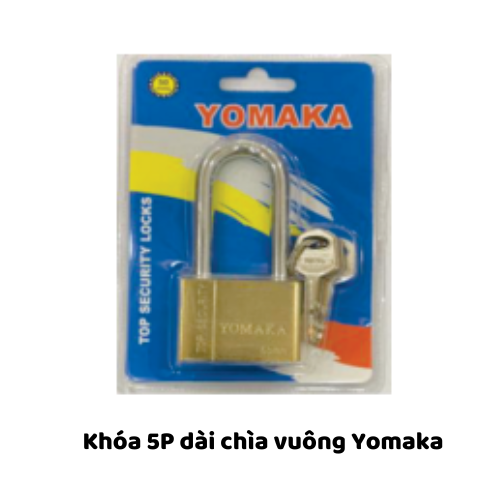 Khóa 5P dài chìa vuông Yomaka