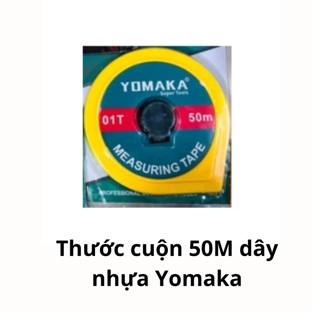 Thước cuộn 50M dây nhựa Yomaka