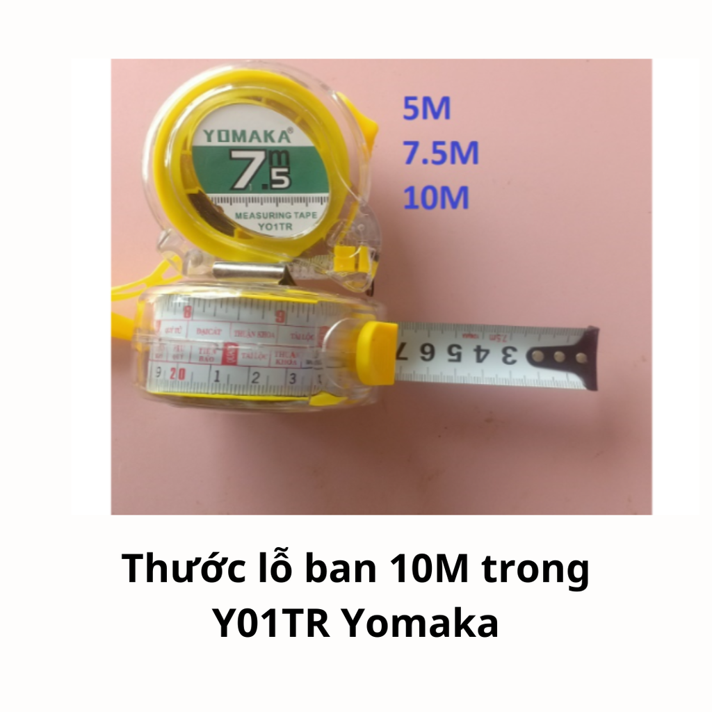 Thước lỗ ban 10M trong Y01TR Yomaka