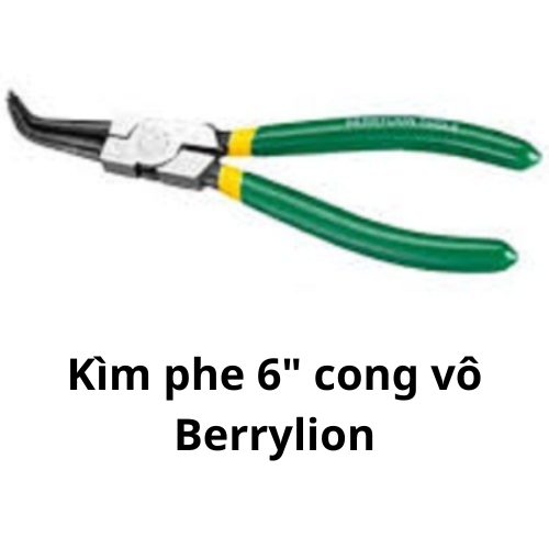 Kìm phe 6" cong vô Berrylion