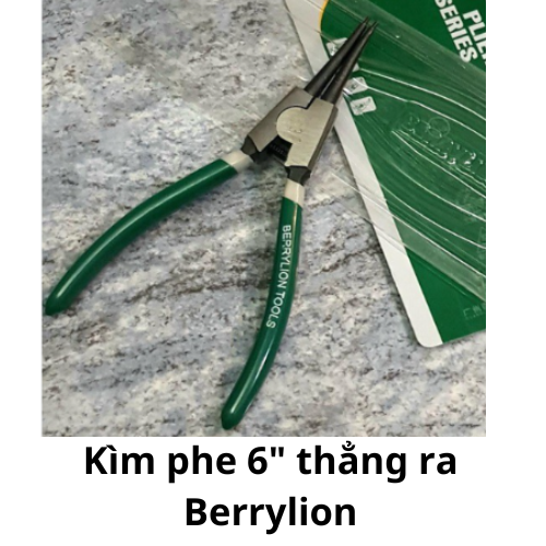 Kìm phe 6" thẳng ra Berrylion