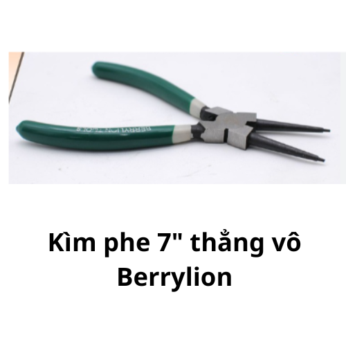 Kìm phe 7" thẳng vô Berrylion