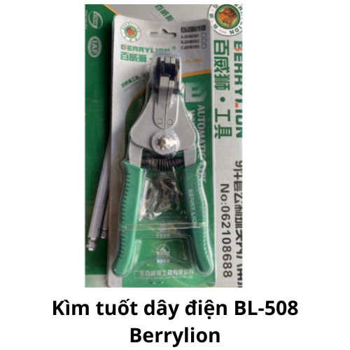 Kìm tuốt dây điện BL-508 Berrylion