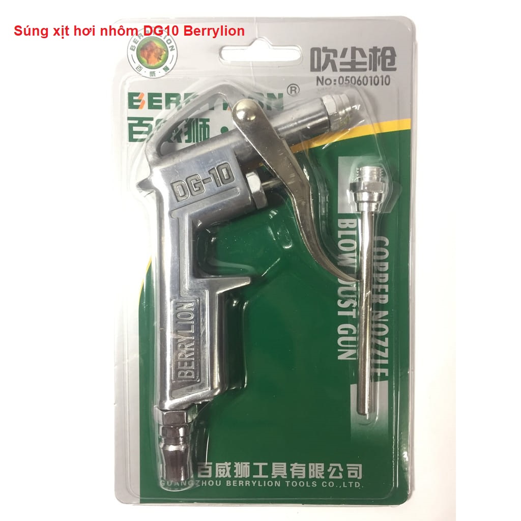 Súng xịt hơi DG10 nhôm  Berrylion