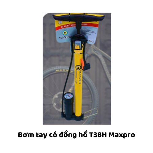 Bơm tay có đồng hồ T38H Maxpro