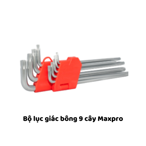 Bộ lục giác bông 9 cây Maxpro