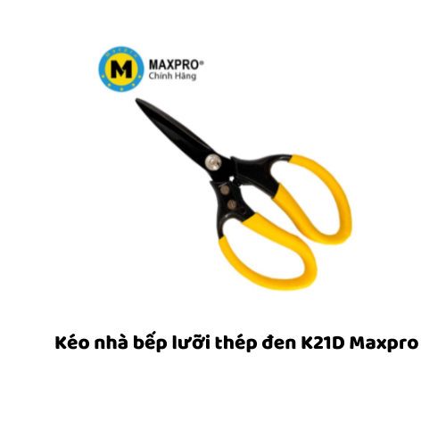 Kéo nhà bếp lưỡi thép đen K21D Maxpro