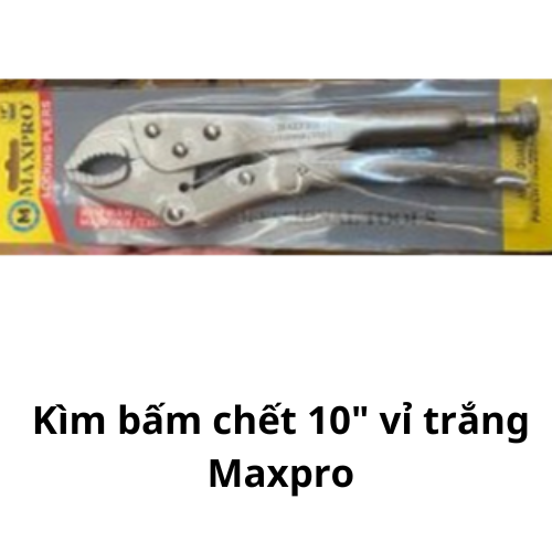 Kìm bấm chết 10" vỉ trắng Maxpro