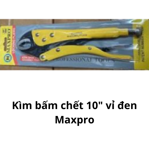 Kìm bấm chết 10" vỉ đen Maxpro