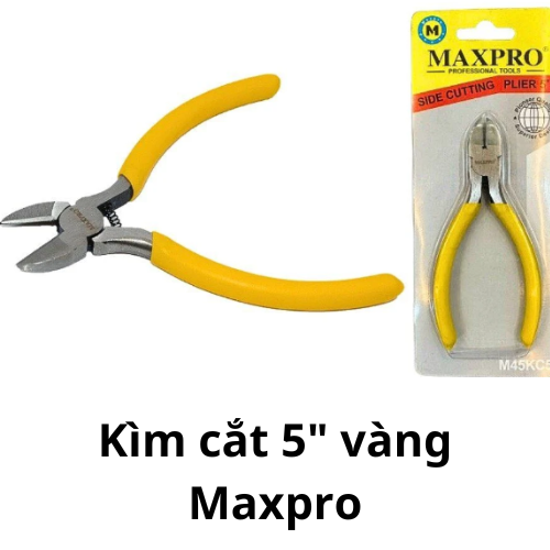 Kìm cắt 5" vàng Maxpro