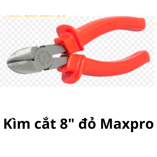 Kìm cắt 8" đỏ Maxpro