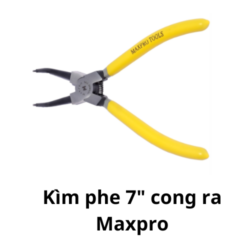 Kìm phe 7" cong ra Maxpro