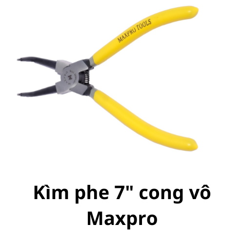 Kìm phe 7" cong vô Maxpro