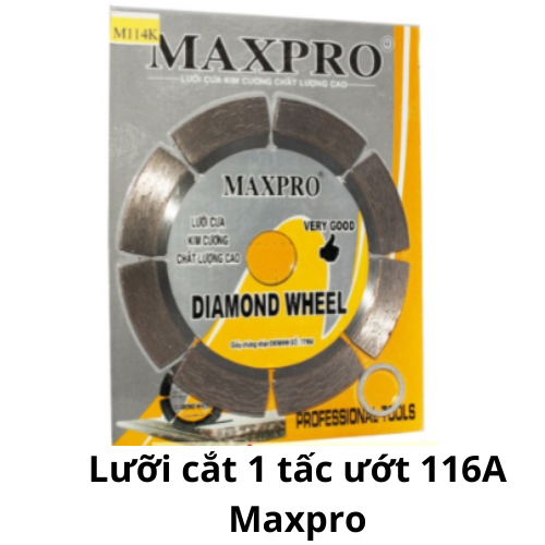 Lưỡi cắt  1 tấc ướt 116A Maxpro