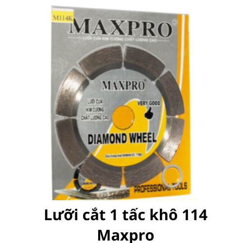 Lưỡi cắt 1 tấc khô 114 Maxpro