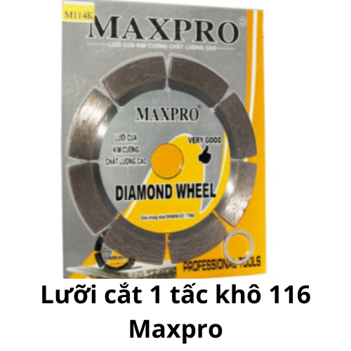 Lưỡi cắt 1 tấc khô 116 Maxpro