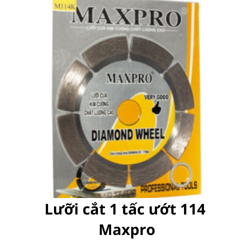 Lưỡi cắt 1 tấc ướt 114 Maxpro