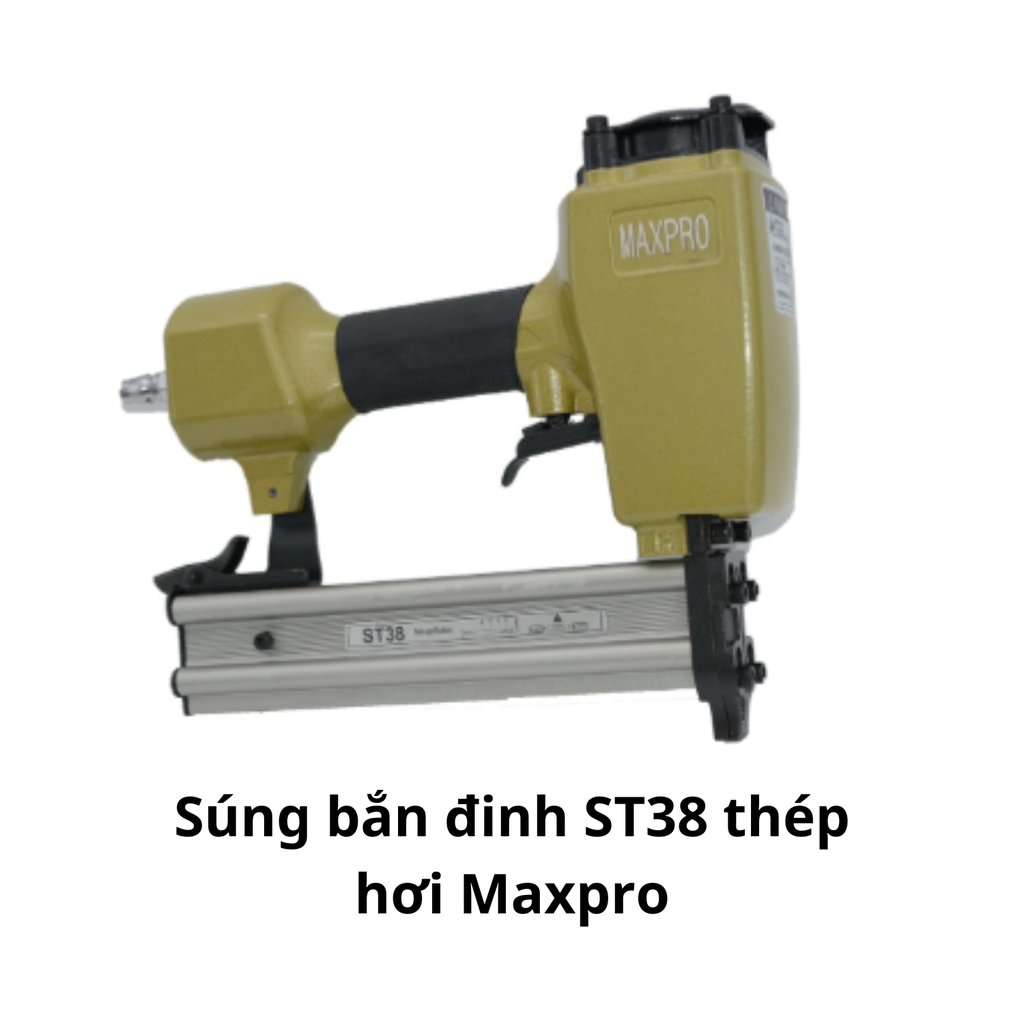 Súng bắn đinh ST38 thép hơi Maxpro