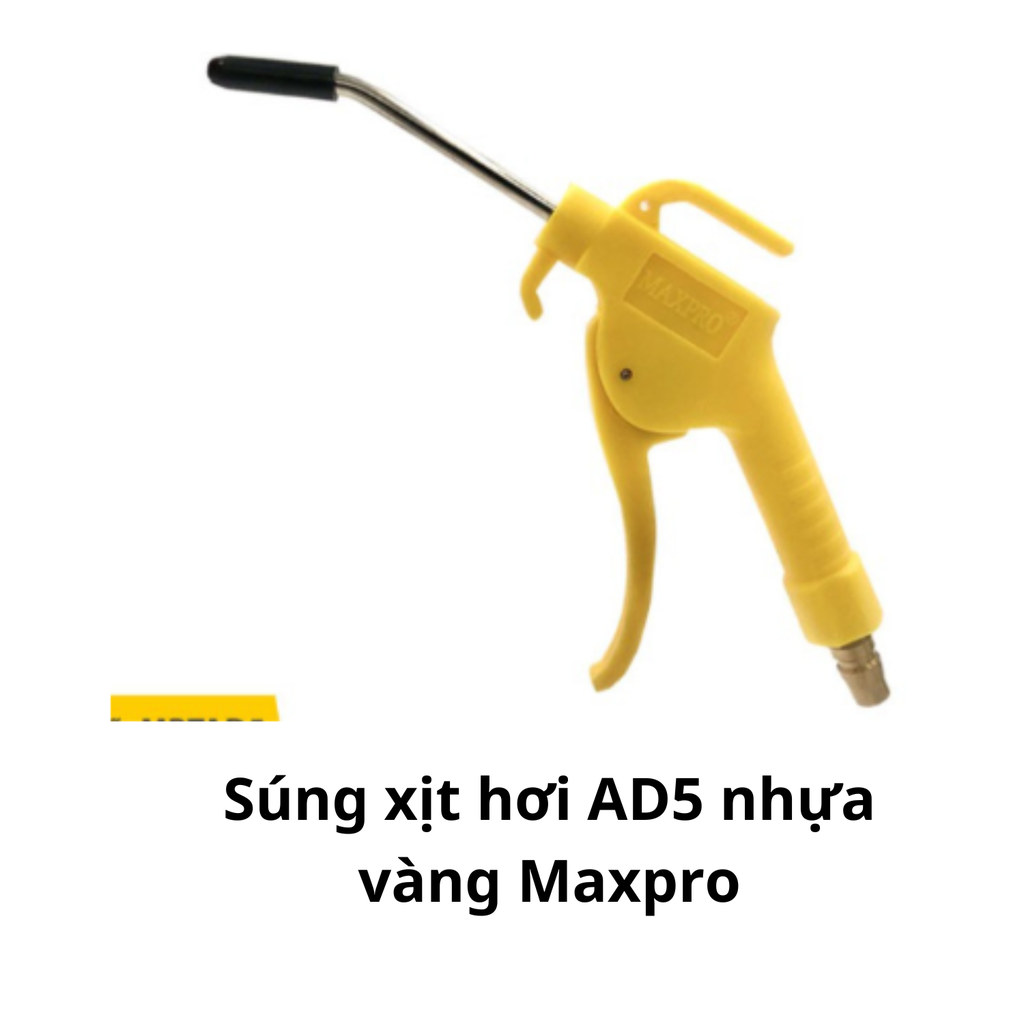 Súng xịt hơi AD5 nhựa vàng Maxpro