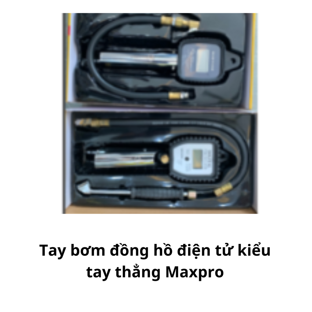 Tay bơm đồng hồ điện tử kiểu tay thẳng Maxpro