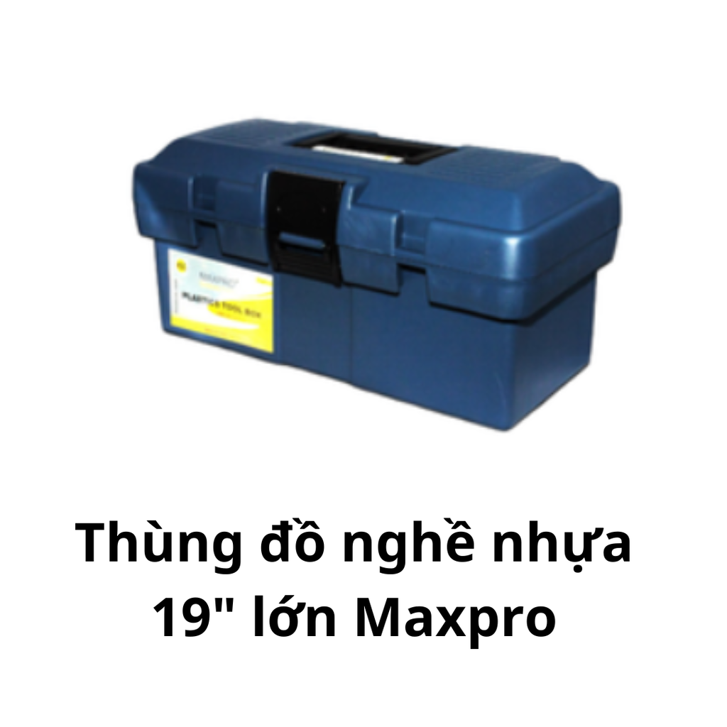 Thùng đồ nghề nhựa 19" lớn Maxpro