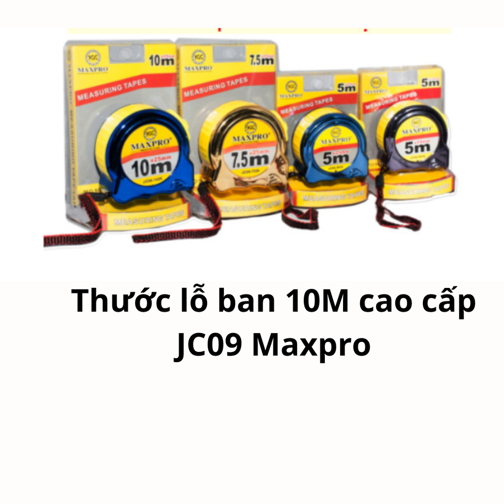 Thước lỗ ban 10M cao cấp JC09 Maxpro