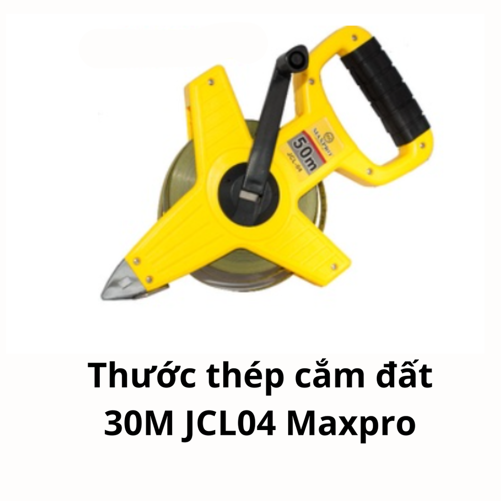 Thước thép cắm đất 30M JCL04 Maxpro